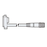 SL-VPC03N - Câble de connexion d’unité principale, pour relais, branchement d’unité principale à une extrémité et M12 sur l’autre, 0,3 m, NPN