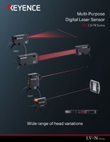 Keyence LV-B302 Digital Laser Sensor, Mounting Bracket for Landscape  Orientation [New]