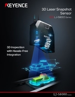 LJ-S8000 Series 3D Laser Snapshot Sensor Catalogue