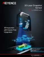 LJ-S8000 Series 3D Laser Snapshot Sensor Catalogue