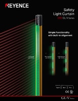 GL-V Series Small & Robust Safety Light Curtain Catalogue