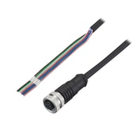 OP-88894 - Standard strand wire cable M12 Straight 5 m PVC